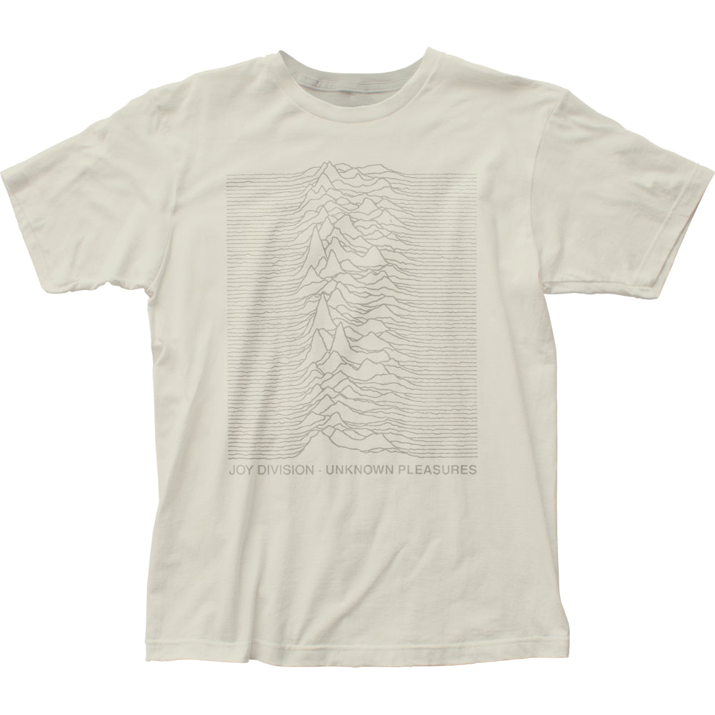 Joy Division Tone on Tone Mens T Shirt Vintage White