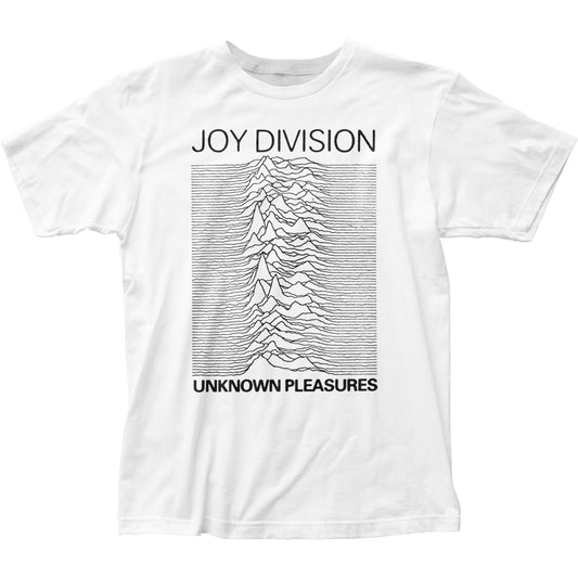 Joy Division Unknown Pleasures Mens T Shirt White