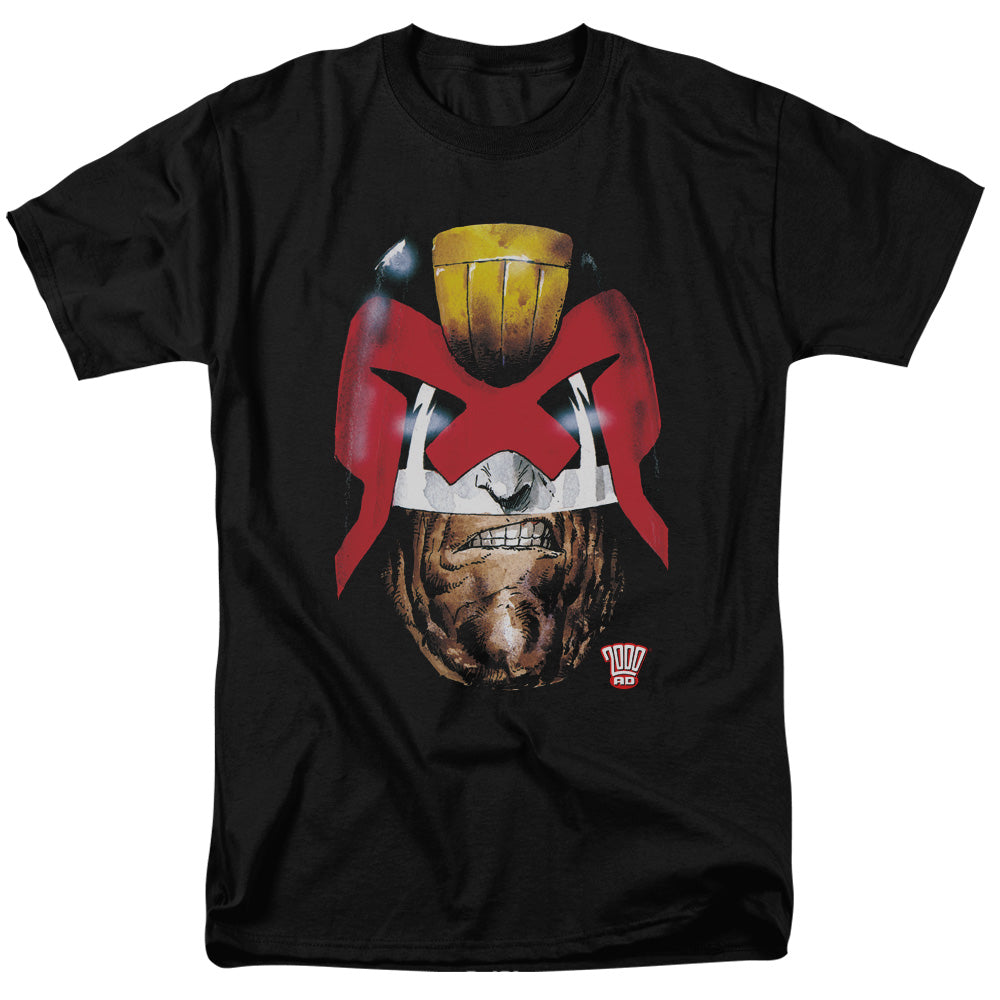 Judge Dredd Dredd'S Head Mens T Shirt Black