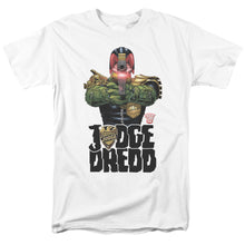 Load image into Gallery viewer, Judge Dredd In My Sights Mens T Shirt White