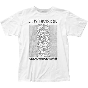 Joy Division Unknown Pleasures Mens T Shirt White