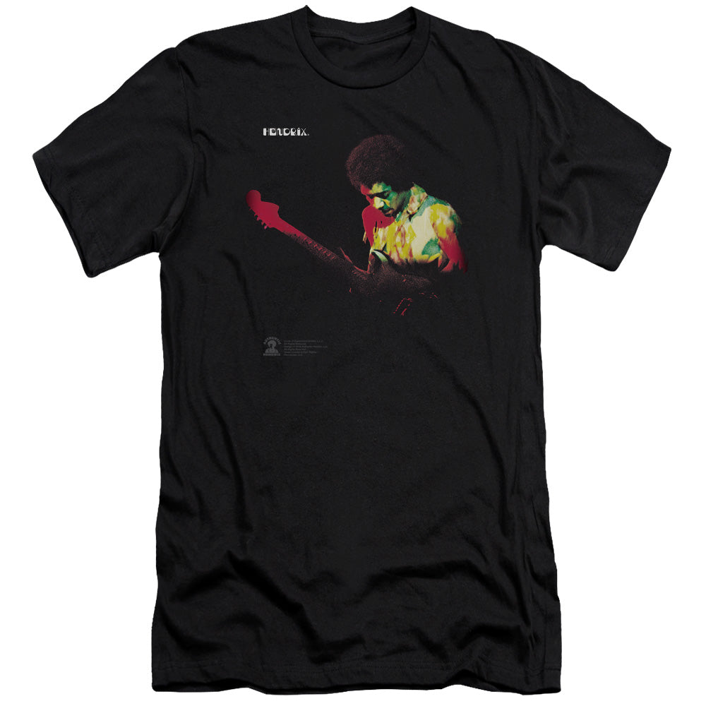 Jimi Hendrix Band Of Gypsys Premium Bella Canvas Slim Fit Mens T Shirt Black