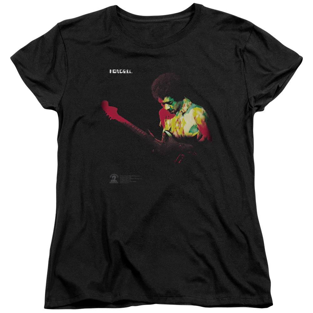 Jimi Hendrix Band Of Gypsys Womens T Shirt Black