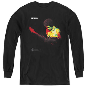 Jimi Hendrix Band Of Gypsys Long Sleeve Kids Youth T Shirt Black