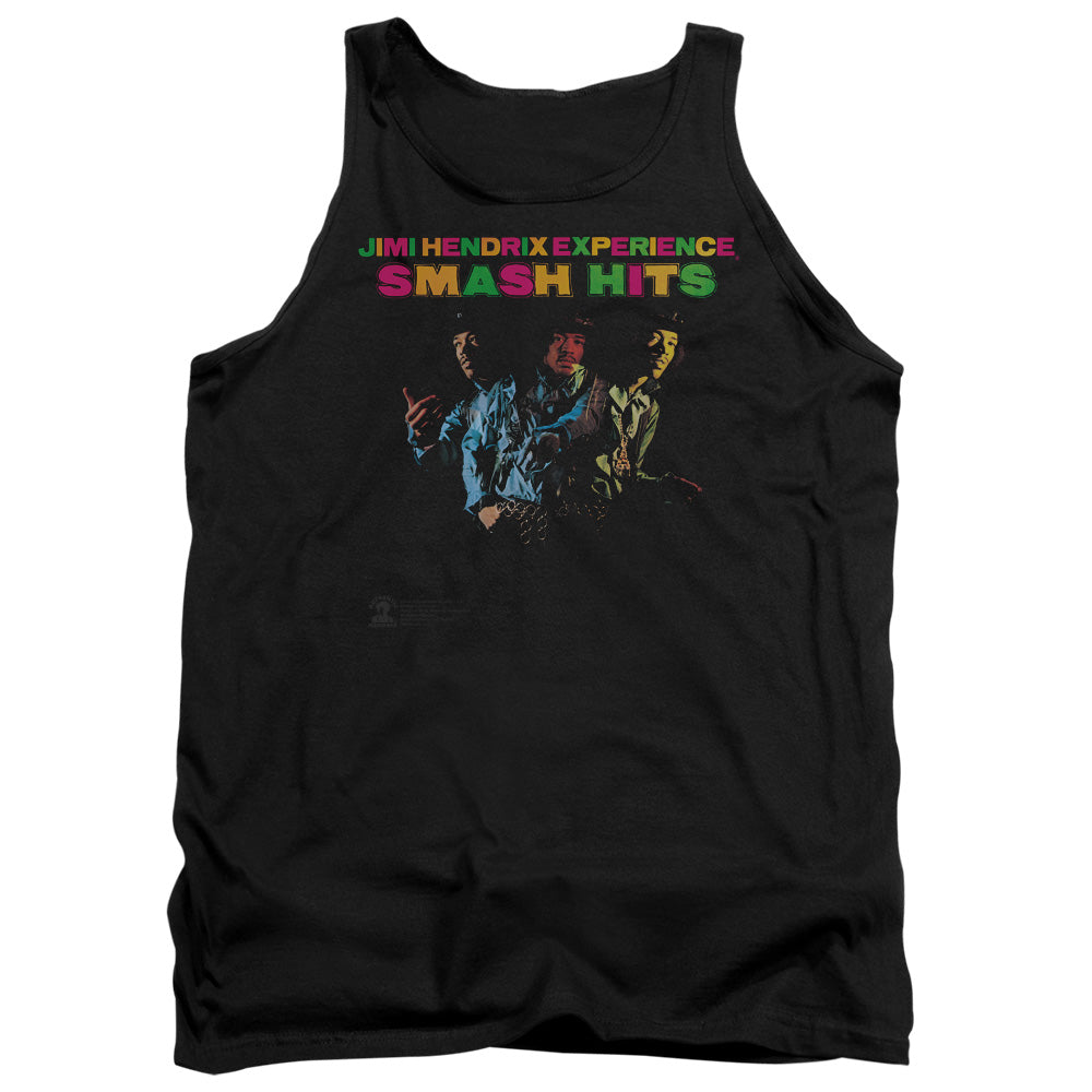 Jimi Hendrix Smash Hits Mens Tank Top Shirt Black