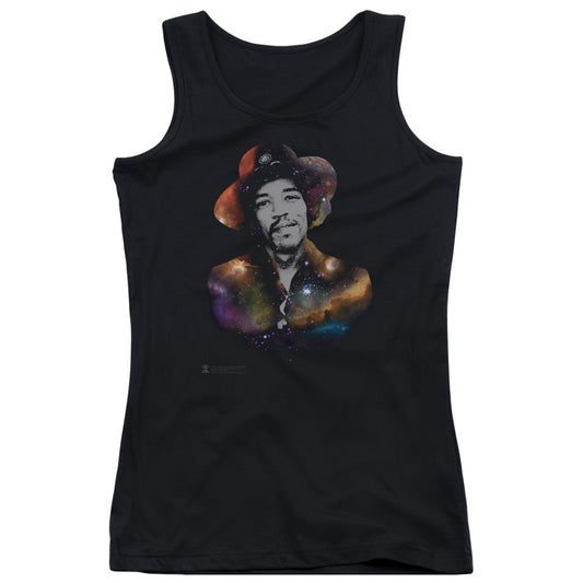 Jimi Hendrix Cosmic Jimi Womens Tank Top Shirt Black