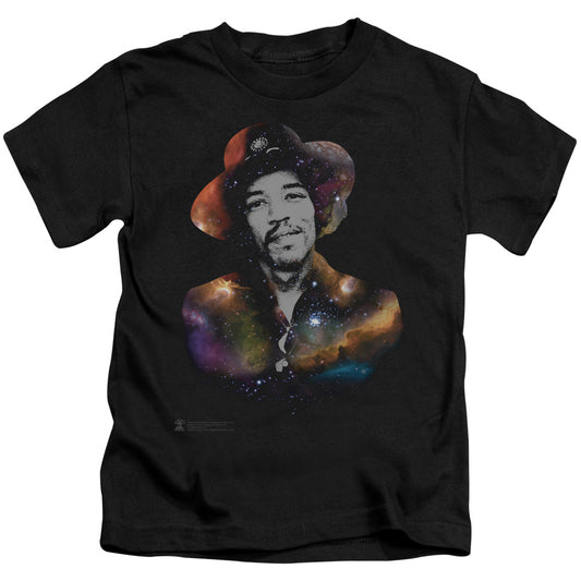 Jimi Hendrix Cosmic Jimi Juvenile Kids Youth T Shirt Black