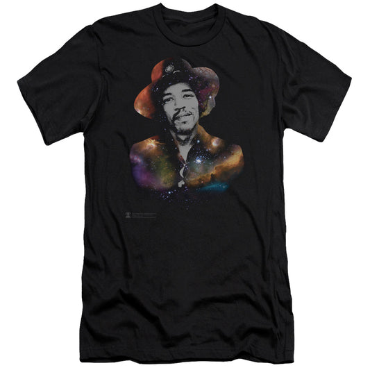 Jimi Hendrix Cosmic Jimi Premium Bella Canvas Slim Fit Mens T Shirt Black