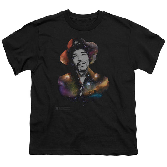 Jimi Hendrix Cosmic Jimi Kids Youth T Shirt Black