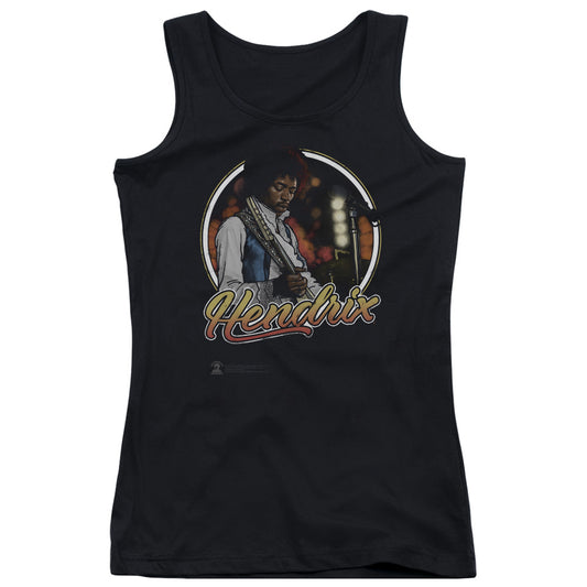 Jimi Hendrix Hollywood Bowl Womens Tank Top Shirt Black