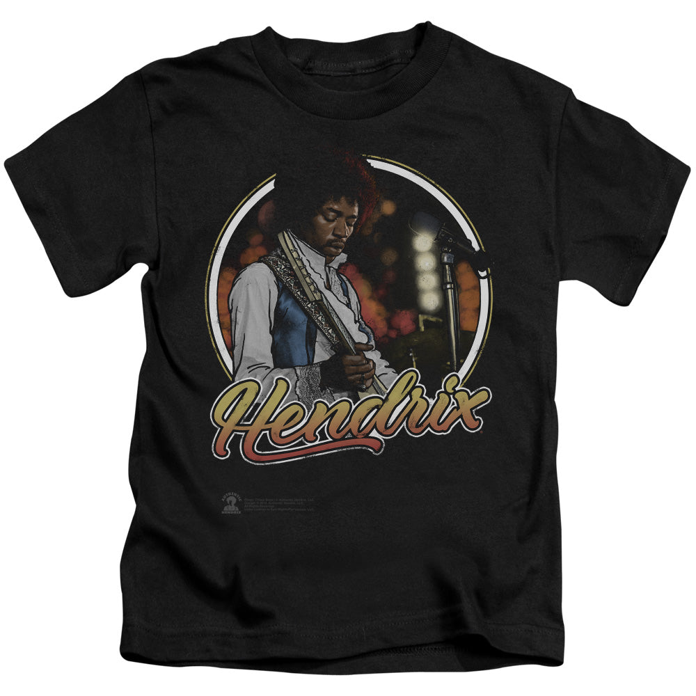 Jimi Hendrix Hollywood Bowl Juvenile Kids Youth T Shirt Black