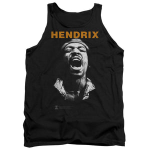 Jimi Hendrix Listen Mens Tank Top Shirt Black