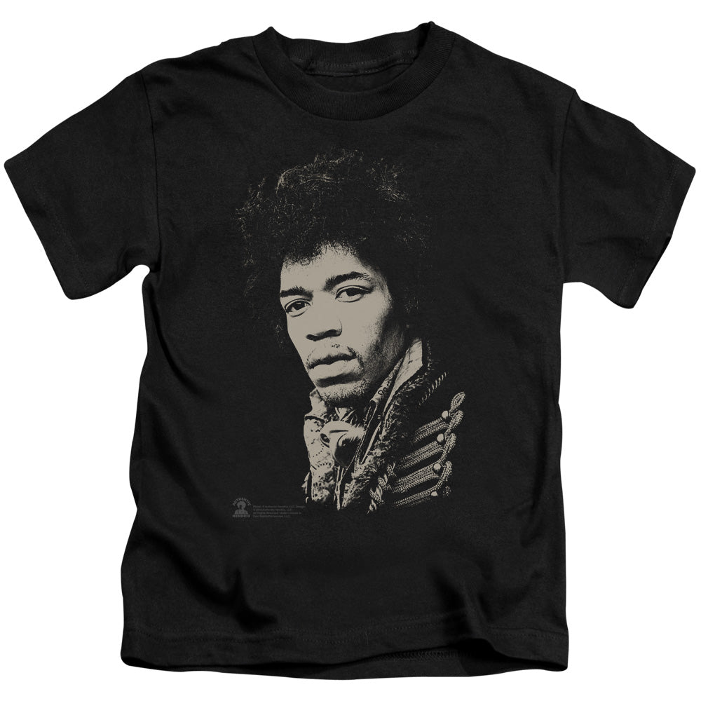 Jimi Hendrix Classic Jimi Juvenile Kids Youth T Shirt Black