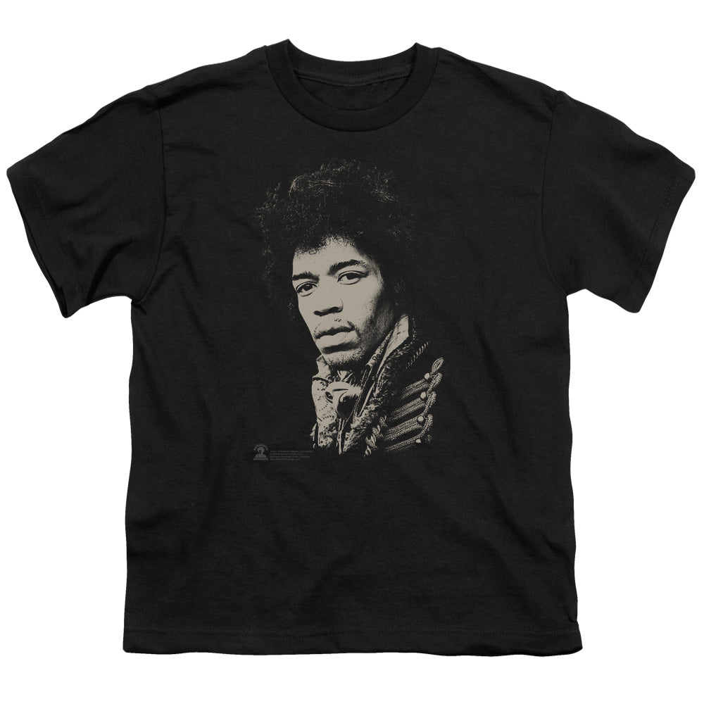 Jimi Hendrix Classic Jimi Kids Youth T Shirt Black