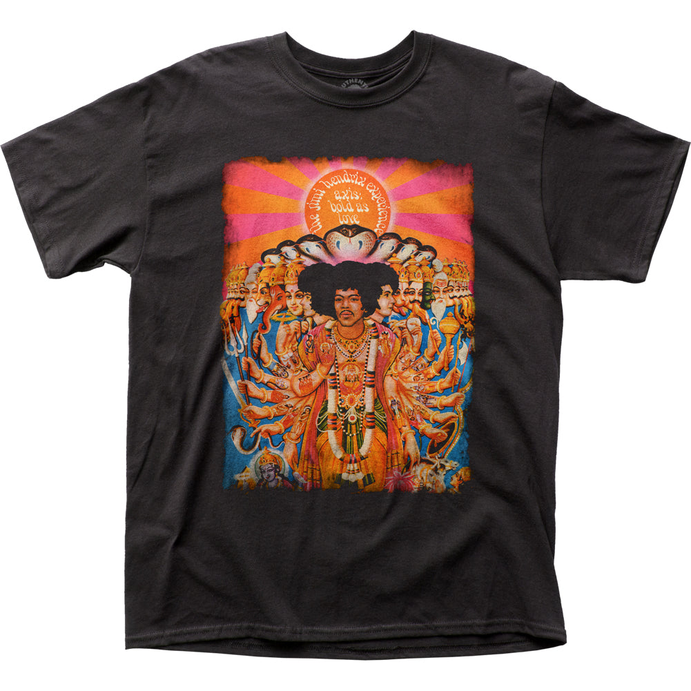 Jimi Hendrix Axis Bold As Love Mens T Shirt Black