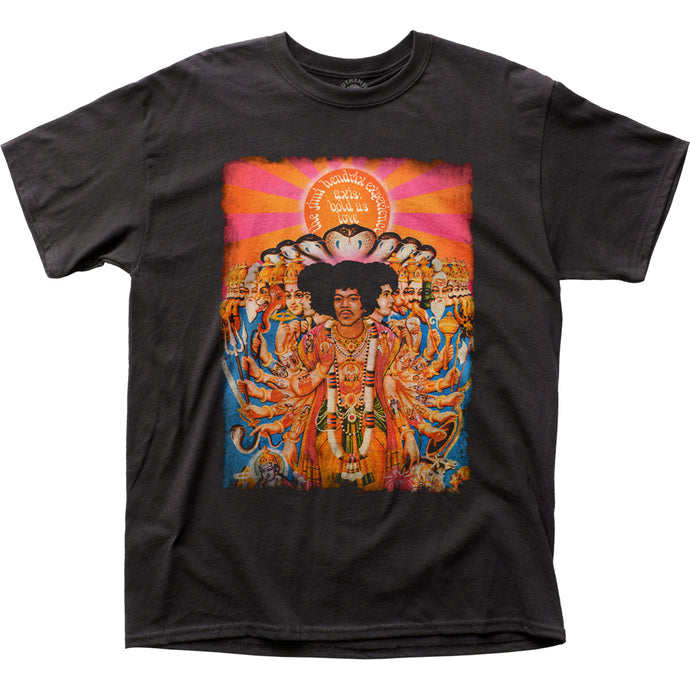 Jimi Hendrix Axis Bold As Love Mens T Shirt Black