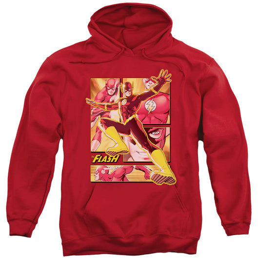 Justice League Flash Mens Hoodie Red