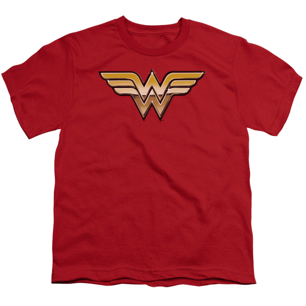 Justice League Golden Kids Youth T Shirt Red