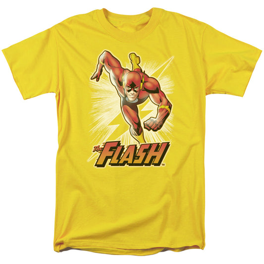 Jla Flash Yellow Mens T Shirt Yellow