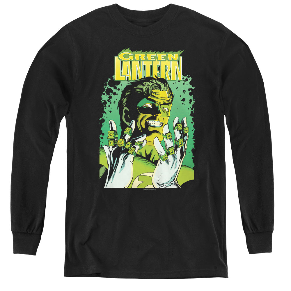 Justice League Gl #49 Cover Long Sleeve Kids Youth T Shirt Black
