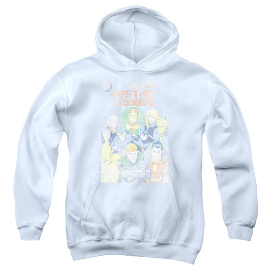 Justice League Justice League #1 Cover Kids Youth Hoodie White