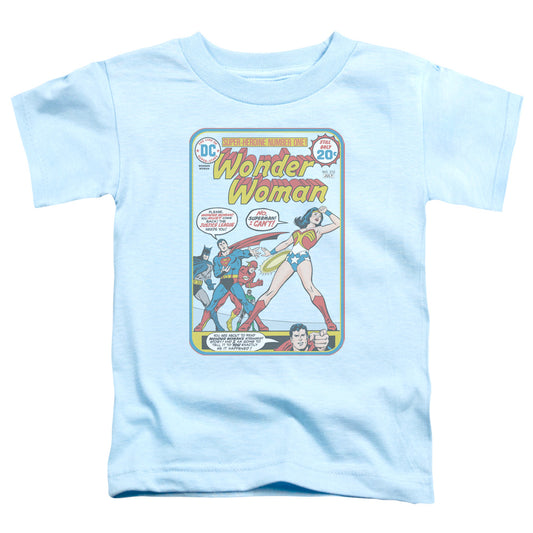 Justice League Ww #212 Cover Toddler Kids Youth T Shirt Light Blue