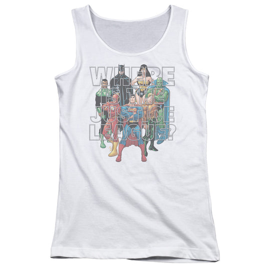 Justice League Classified #1 Cover Womens Tank Top Shirt White