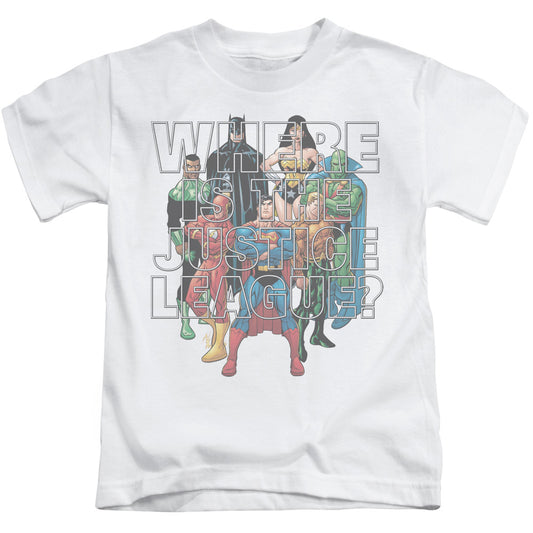 Justice League Classified #1 Cover Juvenile Kids Youth T Shirt White 