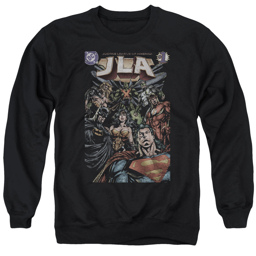 Justice League #1 Cover Mens Crewneck Sweatshirt Black