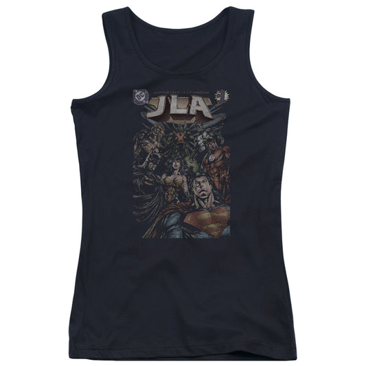 Justice League #1 Cover Womens Tank Top Shirt Black