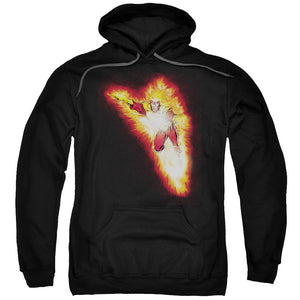 Justice League Firestorm Blaze Mens Hoodie Black