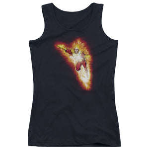 Justice League Firestorm Blaze Womens Tank Top Shirt Black