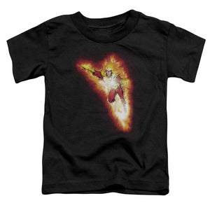 Justice League Firestorm Blaze Toddler Kids Youth T Shirt Black