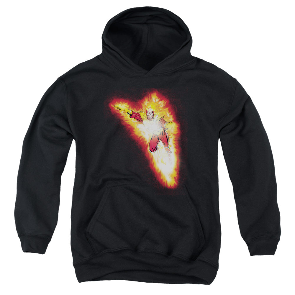 Justice League Firestorm Blaze Kids Youth Hoodie Black