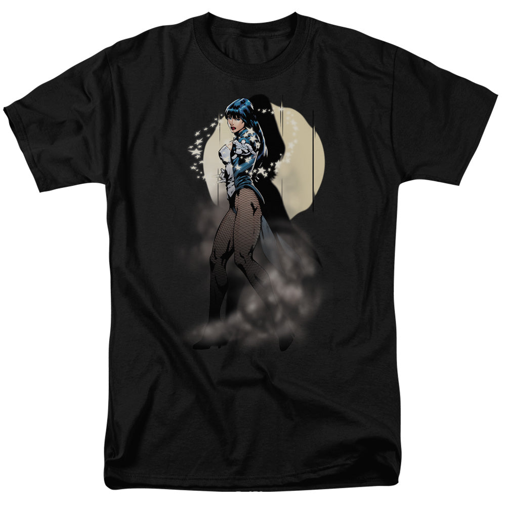 Justice League Zatanna Illusion Mens T Shirt Black