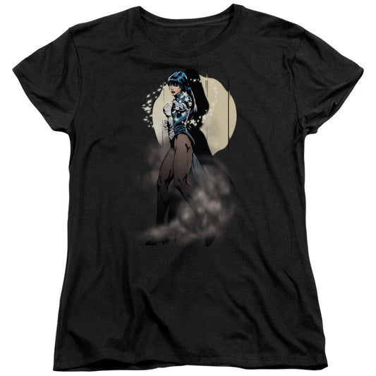 Justice League Zatanna Illusion Womens T Shirt Black