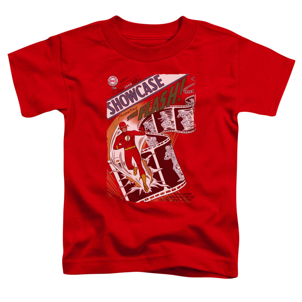 Justice League Showcase #4 Cover Toddler Kids Youth T Shirt Red