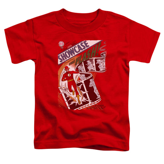 Justice League Showcase #4 Cover Toddler Kids Youth T Shirt Red