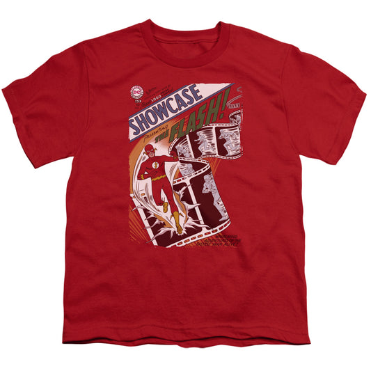 Justice League Showcase #4 Cover Kids Youth T Shirt Red