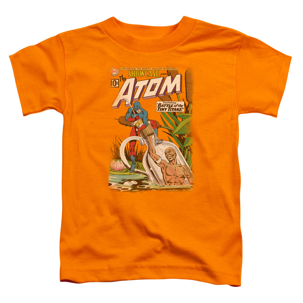 Justice League Showcase #34 Cover Toddler Kids Youth T Shirt Orange