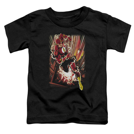 Justice League Street Speed Toddler Kids Youth T Shirt Black
