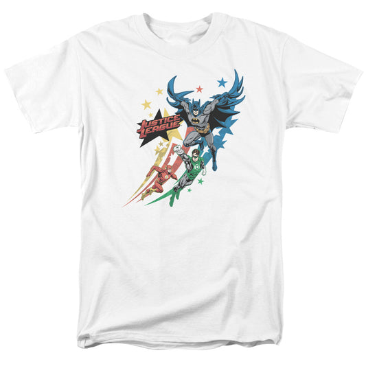 Justice League Allegiance Mens T Shirt White