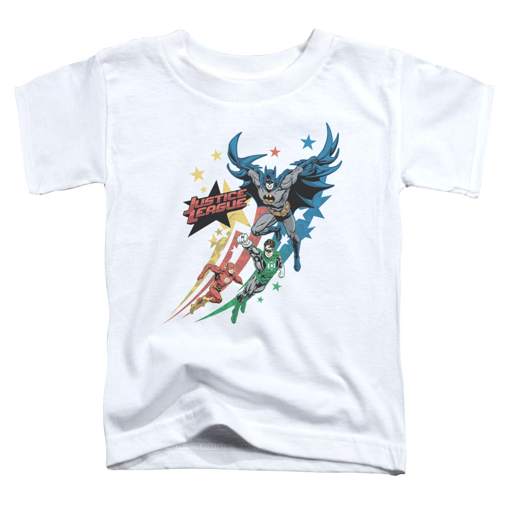 Justice League Allegiance Toddler Kids Youth T Shirt White