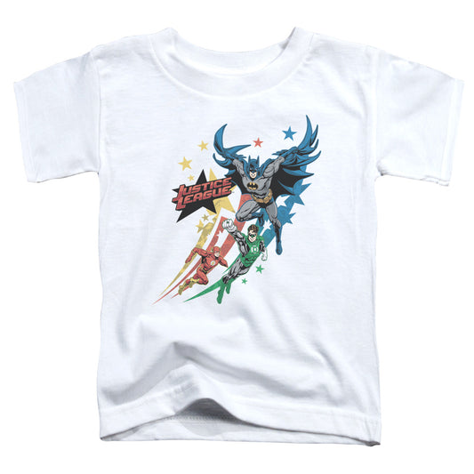 Justice League Allegiance Toddler Kids Youth T Shirt White