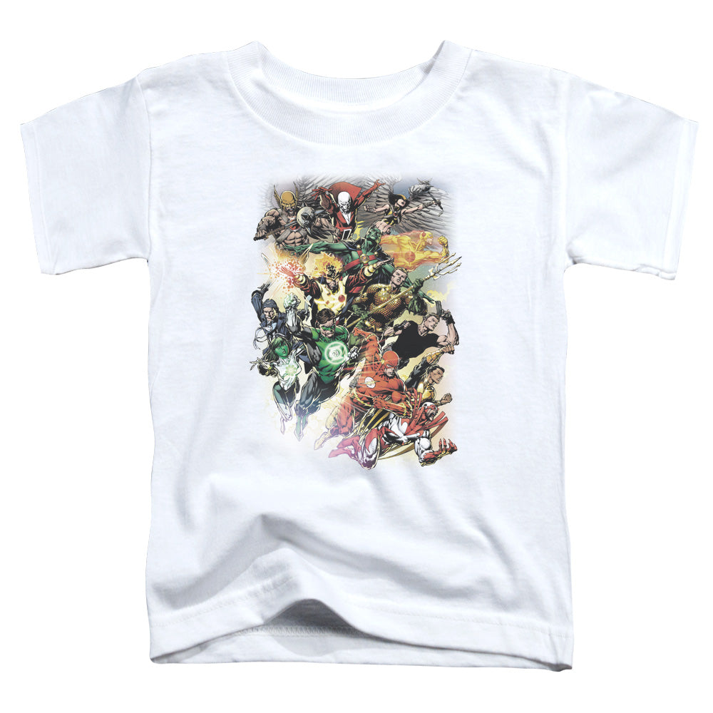 Justice League Brightest Day #0 Toddler Kids Youth T Shirt White