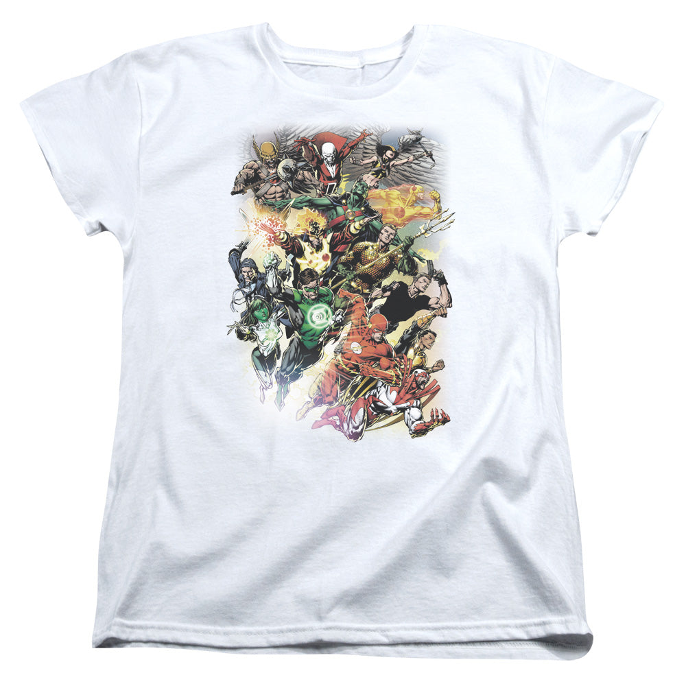 Justice League Brightest Day #0 Womens T Shirt White