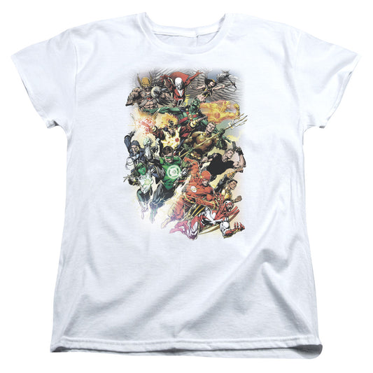 Justice League Brightest Day #0 Womens T Shirt White