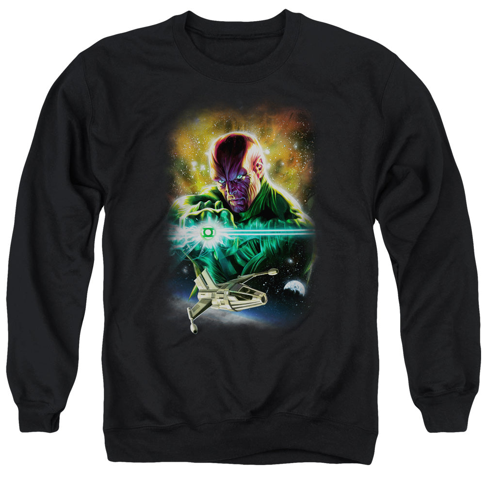 Justice League(Gl) Abin Sur Mens Crewneck Sweatshirt Black