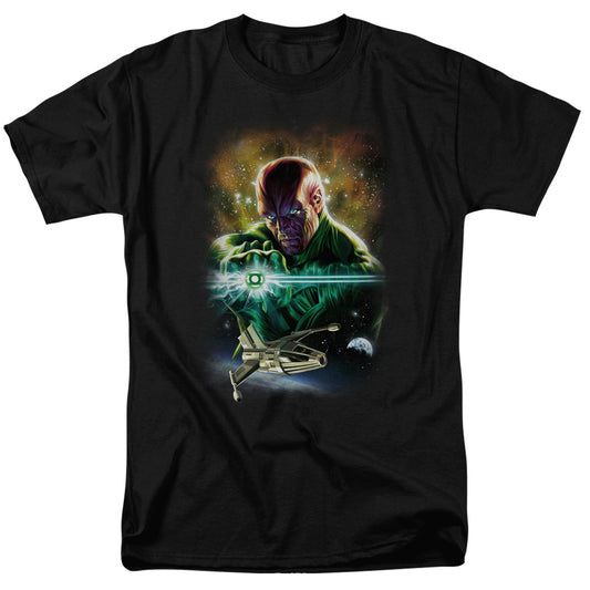 Justice League Green Lantern Abin Sur Mens T Shirt Black