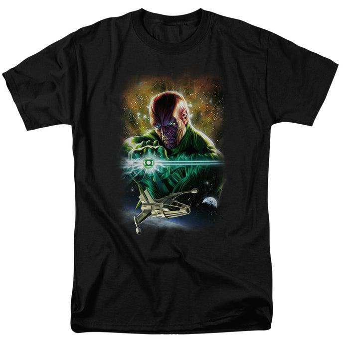 Justice League Green Lantern Abin Sur Mens T Shirt Black